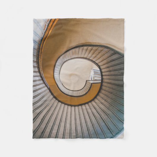 Winkelaufnahme der Spiralleiter Fleecedecke (Vorderseite)
