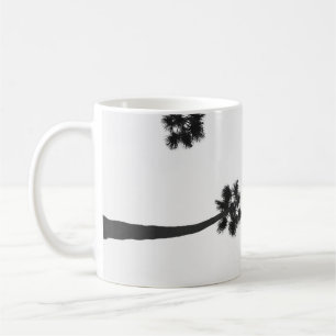 Winkelaufnahme von sechs Bäumen Kaffeetasse