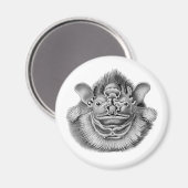 Winkelgeflecht Magnet (Vorderseite/Rückseite)