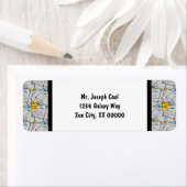 Winkelgeometrisches Retromuster (Insitu)