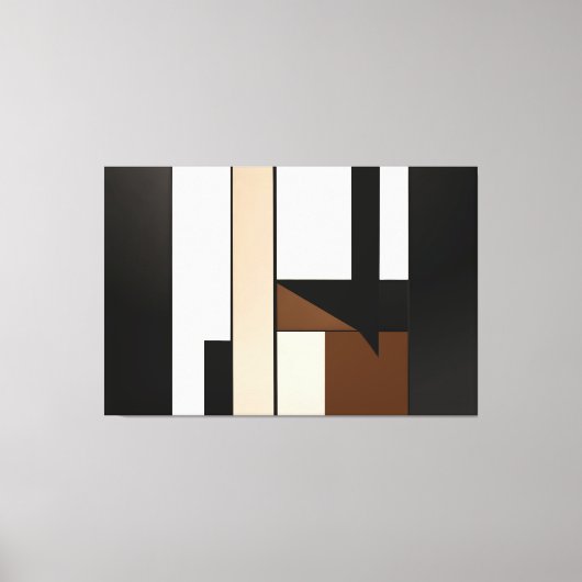 Winkelharmonie Leinwanddruck (Vorderseite)