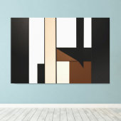 Winkelharmonie Leinwanddruck (Insitu (Holzboden))