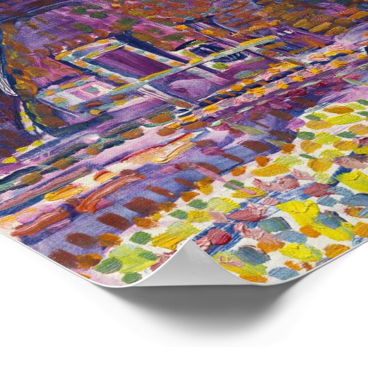 Winkelmühle | Piet Mondrian Poster (Ecke)