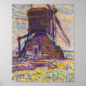 Winkelmühle | Piet Mondrian Poster (Vorne)