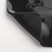 "Winkelzüge" (schwarz und weiß) Mousepad (Ecke)
