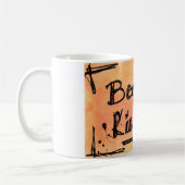 Winken Sie Güte-Tasse zu Kaffeetasse (Links)