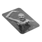 Winkende Frau Magnet (Rechte Seite)