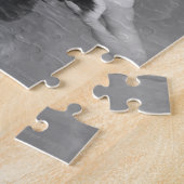 Winkende Frau Puzzle (Seite)