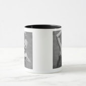 Winkende Frau Tasse (Zentrum)