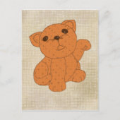 winkende Katze Postkarte (Vorderseite)