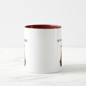 Winkender Otterbaby Tasse (Zentrum)