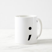 Winkgesicht! Kaffeetasse (VorderseiteRechts)