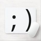Winkgesicht! Mousepad (Mit Mouse)