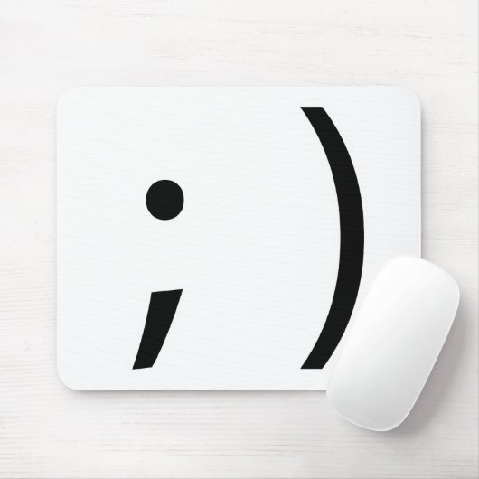 Winkgesicht! Mousepad (Mit Mouse)