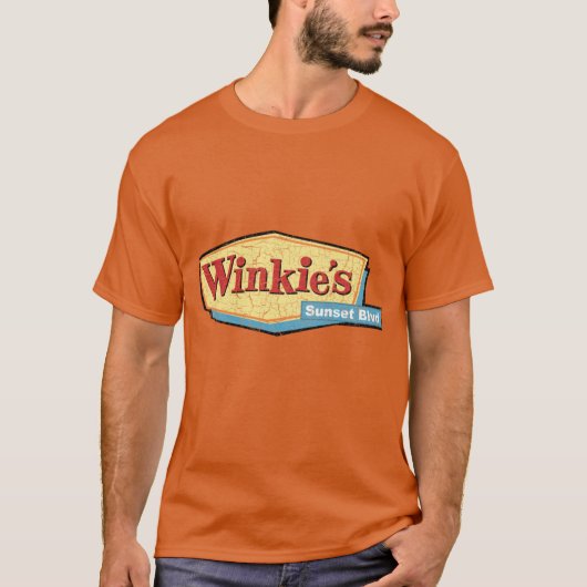 Winkies Sunset Blvd Mädchen Freunde Junge T-Shirt (Vorderseite)