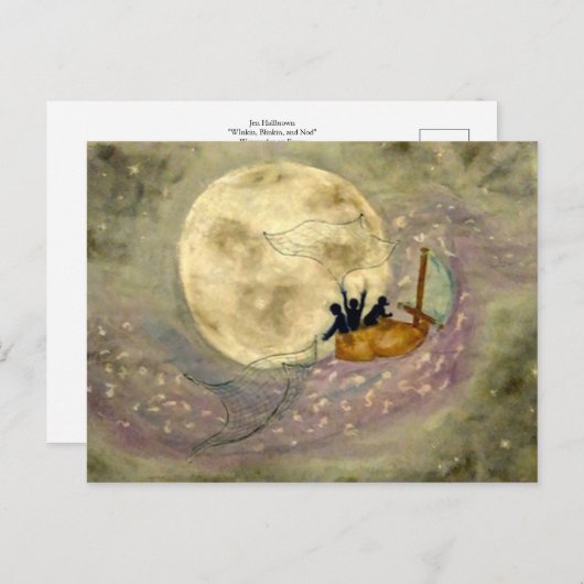 Winkin, Blikin und Nod Postcard Postkarte (Vorne/Hinten)