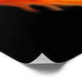 Winking Barber Skull Poster (Ecke)