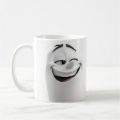 Winking-Cartoon-Gesichter 3D-Tasse 2 Kaffeetasse (Links)