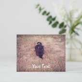 Winking Cat Postcard Postkarte (Stehend Vorderseite)