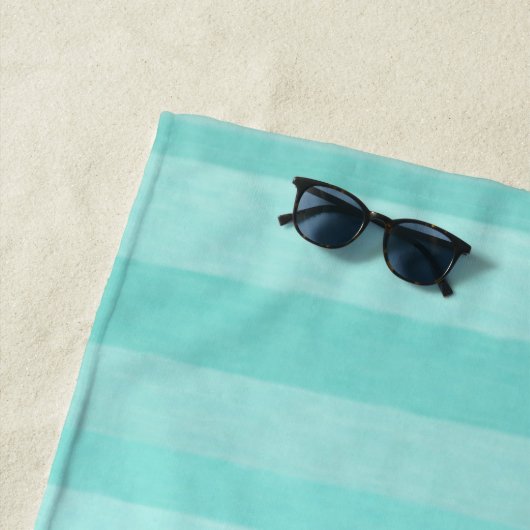 Winking Emoji Face-Be immer glücklich Strandtuch (Beispiel)