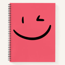 Winking-Face-Notebook Notizblock