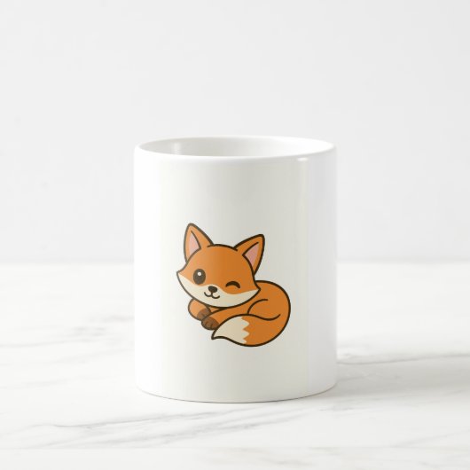 Winking fox mug kaffeetasse (Mittel)