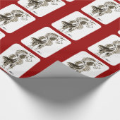Winking Horse Viel Glück! Geschenkpapier (Ecke)