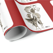 Winking Horse Viel Glück! Geschenkpapier (Rolleneckpunkt)