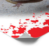 Winking Leopard Gecko Lizard Poster (Ecke)