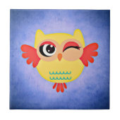 Winking Owl Fliese (Vorderseite)