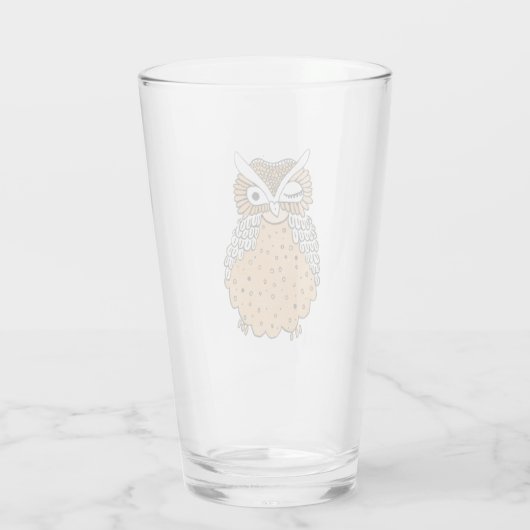 Winking Owl Glass Glas (Rückseite)