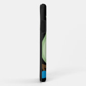 Winking Owl iPhone 5 Fall (grün) Case-Mate iPhone Hülle (Hinten/Rechts)