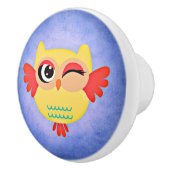 Winking Owl Keramikknauf (Rechts)