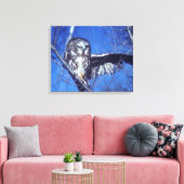 Winking owl leinwanddruck (Insitu (Wohnzimmer))