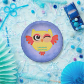 Winking Owl Pappteller (Party)