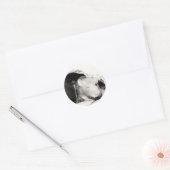 Winking Rat! Runder Aufkleber (Umschlag)