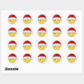 **WINKING SANTA*** CHRISTMAS STICKER (Blatt)