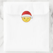 **WINKING SANTA*** CHRISTMAS STICKER (Tasche)