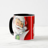 Winking Santa Tasse (Vorderseite Links)
