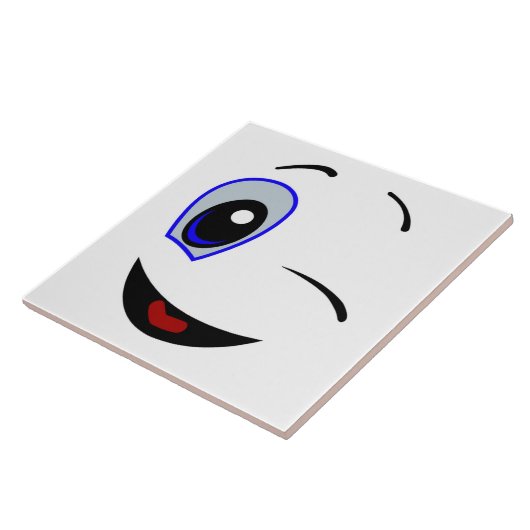 WINKING SMILEY FLIESE (Seite)