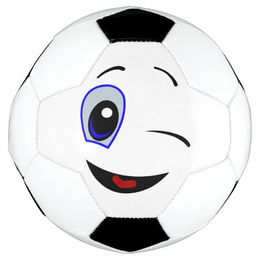 WINKING SMILEY FUßBALL (Vorderseite)
