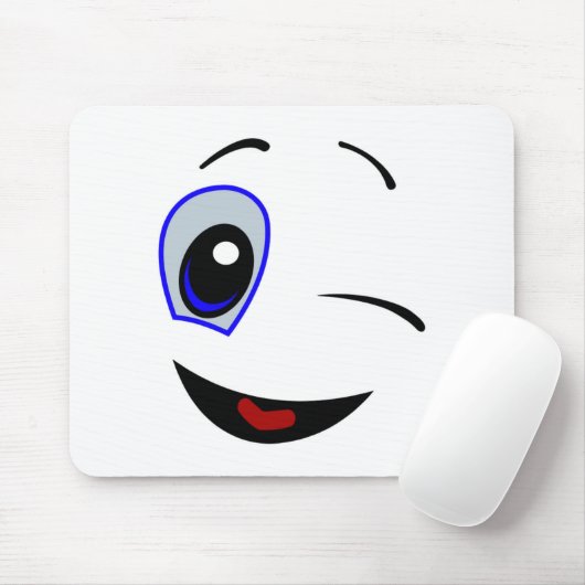 WINKING SMILEY MOUSEPAD (Mit Mouse)