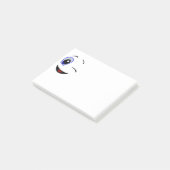 WINKING SMILEY POST-IT KLEBEZETTEL (angewinkelt)