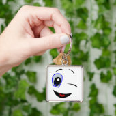 WINKING SMILEY SCHLÜSSELANHÄNGER (Hand)