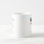 Winking Snowman Personalisierte Umarmung für Kinde Kaffeetasse (Mittel)
