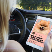 Winking Spitz Geburtstagskarte Karte