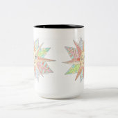 Winking Sun - CBS Sonntagmorgen Zweifarbige Tasse (Mittel)