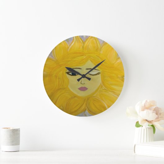 Winking Sun Uhr (Zuhause)