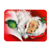 Winking Weihnachten naughty oder Nice List Funny Magnet (Horizontal)