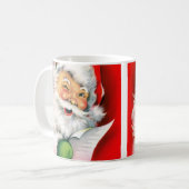 Winking Weihnachtsliste Kaffeetasse (Vorderseite Links)